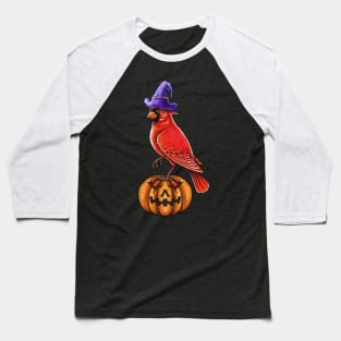 Halloween red cardinal Baseball T-Shirt